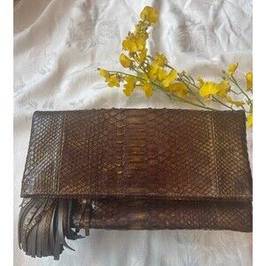 Genuine leather clutch (3 ways)